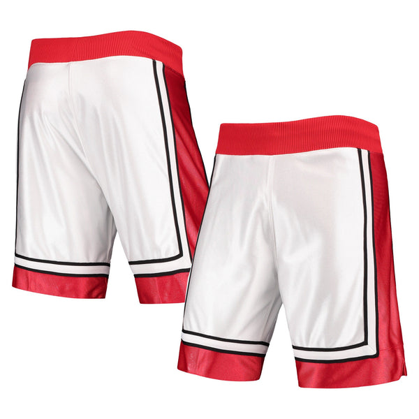 Mens Mitchell & Ness NCAA WHITE SHORTS UNLV 1989