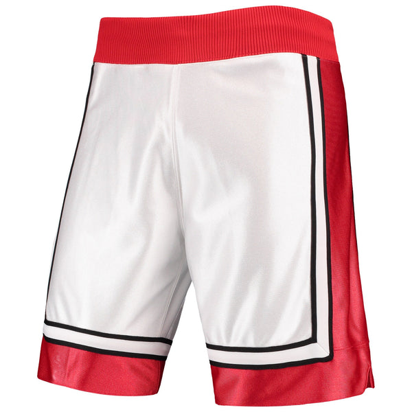 Mens Mitchell & Ness NCAA WHITE SHORTS UNLV 1989