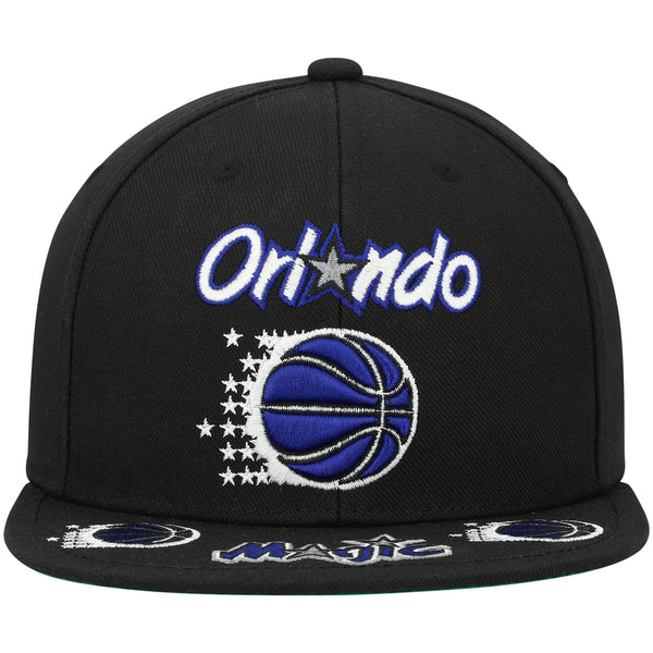 Mens MITCHELL & NESS NBA FRONT LOADED SNAPBACK HWC MAGIC