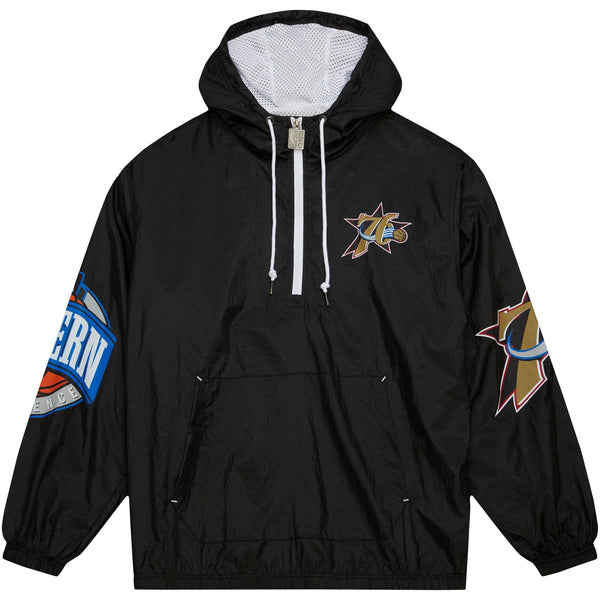 MENS MITCHELL & NESS TEAM OG ANORAK WINDBREAKER 76ERS