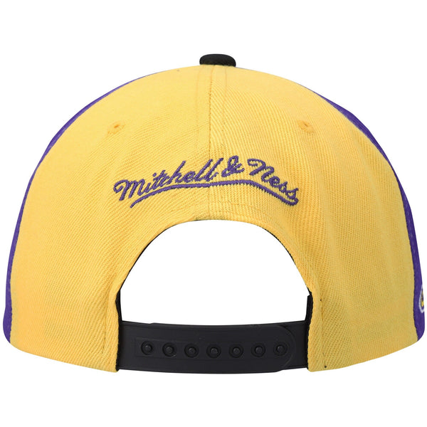 Mens MITCHELL & NESS NBA ON THE BLOCK SNAPBACK LAKERS
