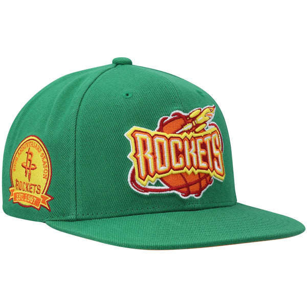 Mens MITCHELL & NESS NBA LIKE MIKE SNAPBACK HWC ROCKETS