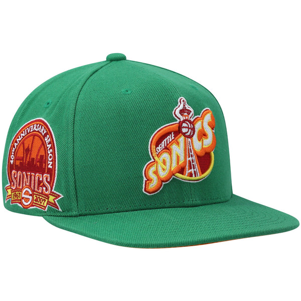 Mens MITCHELL & NESS NBA LIKE MIKE SNAPBACK HWC SUPERSONICS
