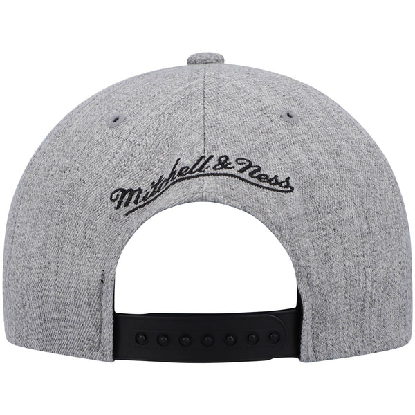 Mens MITCHELL & NESS NBA TEAM HEATHER 2.0 SNAPBACK NETS