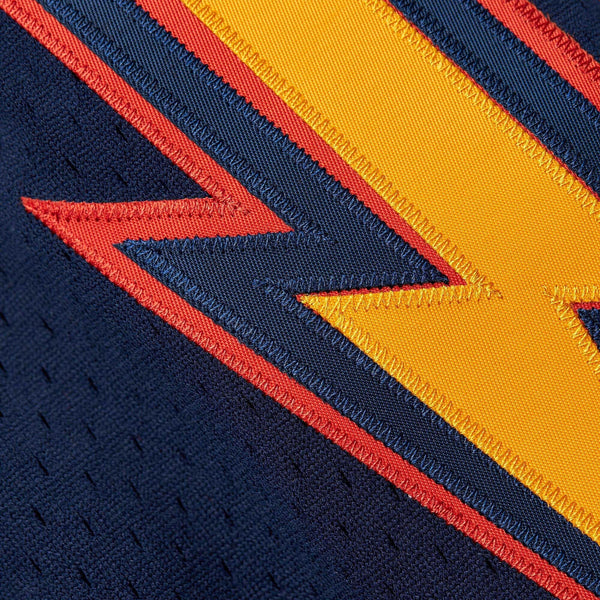 MENS MITCHELL & NESS NBA JUST DON 7IN SHORTS WARRIORS