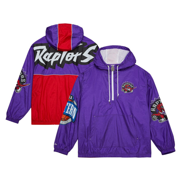 MENS MITCHELL & NESS TEAM OG 2.0 ANORAK WINDBREAKER RAPTORS