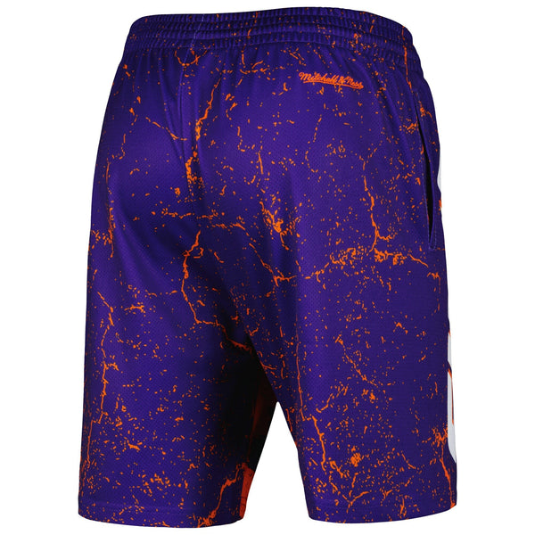 MENS MITCHELL & NESS NBA PLAYER BURST MESH SHORTS SUNS STEVE NASH