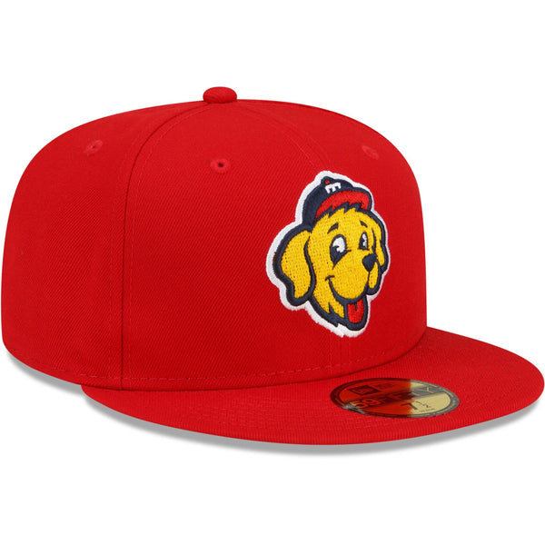 [60097344] Mens New Era MiLB TOLEDO MUD HENS 5950 FITTED 'THEME NIGHT' - RED