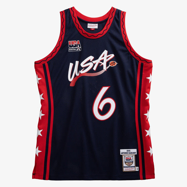 MENS MITCHELL & NESS AUTHENTIC JERSEY USA 1996 PENNY HARDAWAY