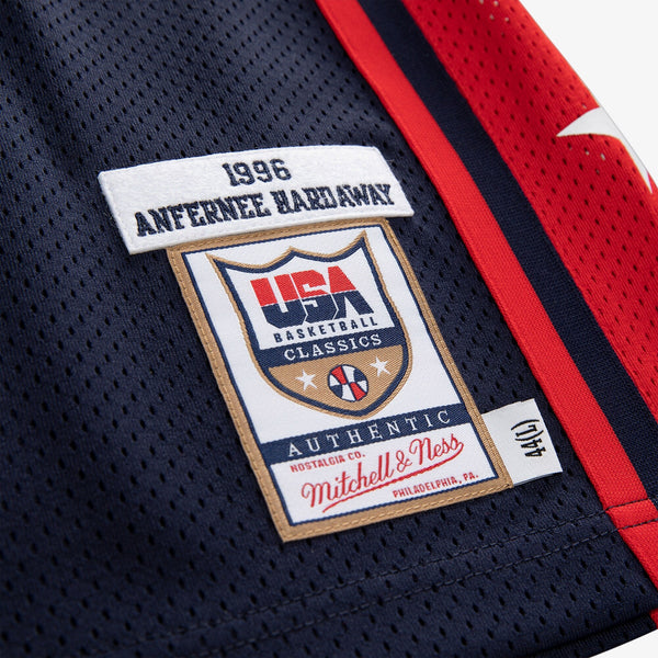 MENS MITCHELL & NESS AUTHENTIC JERSEY USA 1996 PENNY HARDAWAY