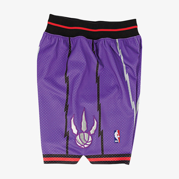 MENS MITCHELL & NESS NBA AUTHENTIC ROAD SHORTS RAPTORS 98-99