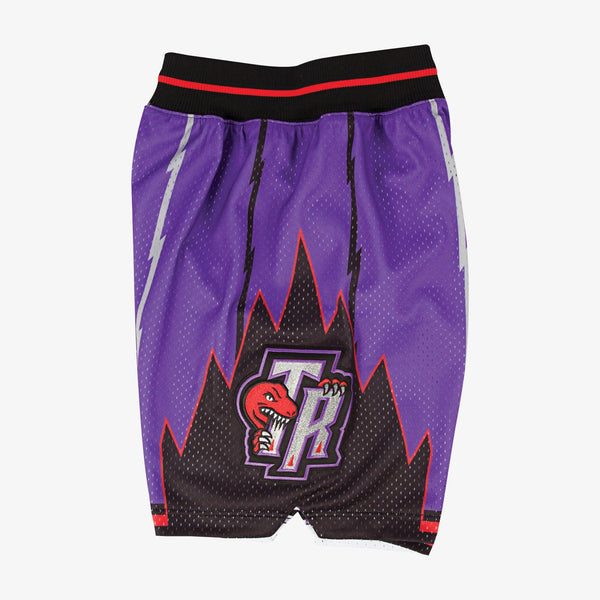MENS MITCHELL & NESS NBA AUTHENTIC ROAD SHORTS RAPTORS 98-99