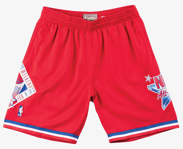 MENS MITCHELL & NESS NBA ALL-STAR WEST SWINGMAN SHORTS 91