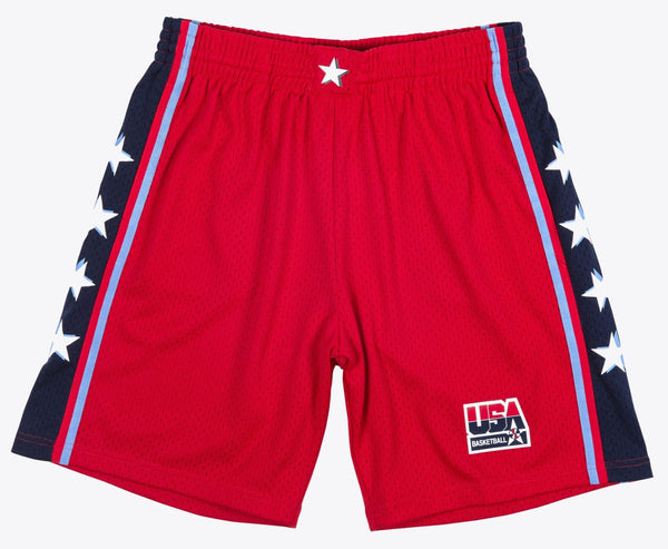 MENS MITCHELL & NESS NBA SWINGMAN SHORTS USA 96