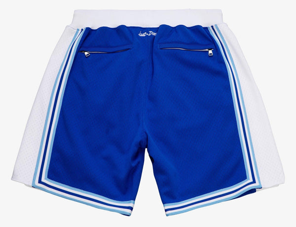 MENS MITCHELL & NESS NBA JUST DON HARDWOOD CLASSICS SHORTS LAKERS 1996