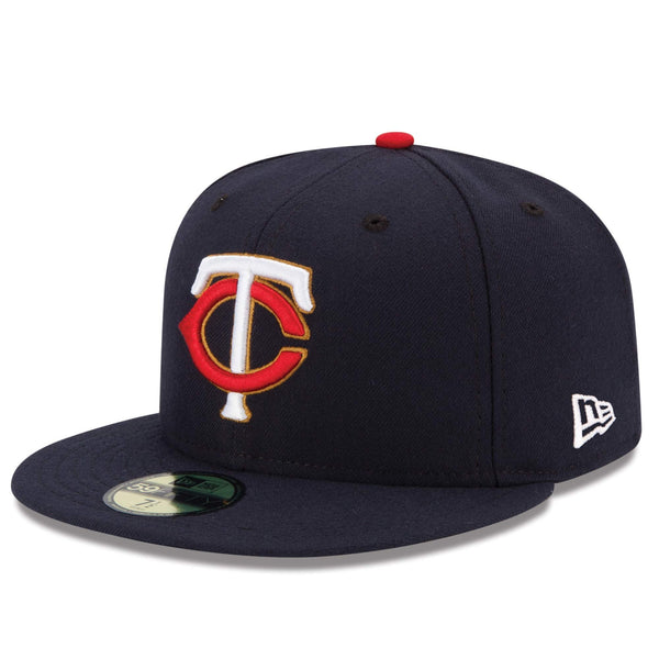 [70361065] MENS NEW ERA MLB MINNESOTA TWINS 5950 AC PERF FITTED - NAVY