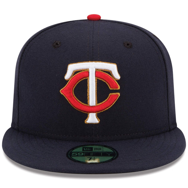 [70361065] MENS NEW ERA MLB MINNESOTA TWINS 5950 AC PERF FITTED - NAVY