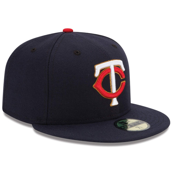 [70361065] MENS NEW ERA MLB MINNESOTA TWINS 5950 AC PERF FITTED - NAVY