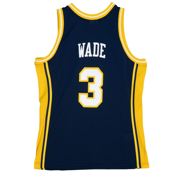 Mens Mitchell & Ness NCAA DARK JERSEY MARQUETTE 2002 DWYANE WADE