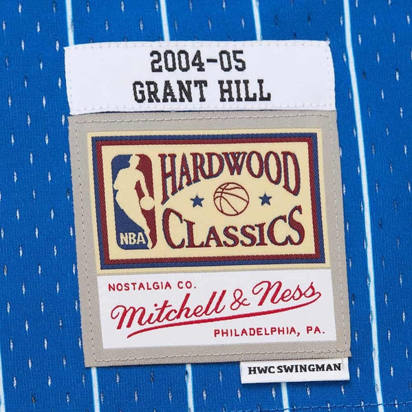 MENS MITCHELL & NESS NBA BLUE ALTERNATE JERSEY MAGIC 2004 GRANT HILL