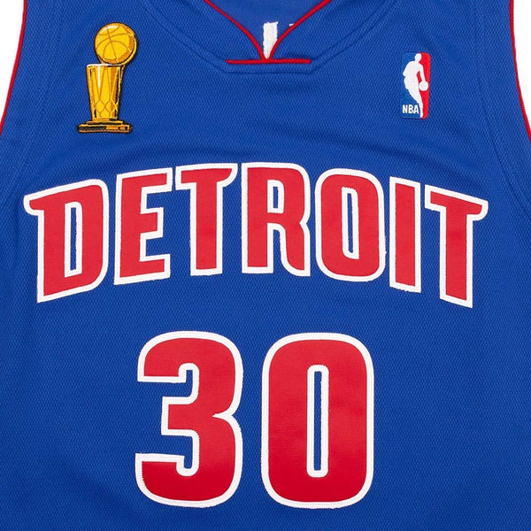 MENS MITCHELL & NESS DARK FINALS JERSEY PISTONS 2003 RASHEED WALLACE