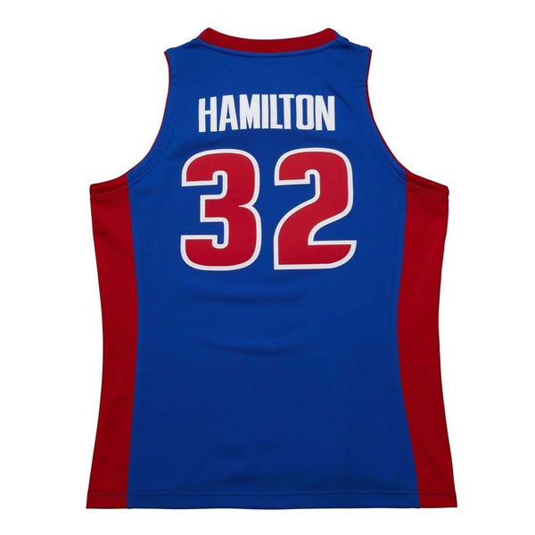 MENS MITCHELL & NESS DARK FINALS JERSEY PISTONS 2003 RICHARD HAMILTON