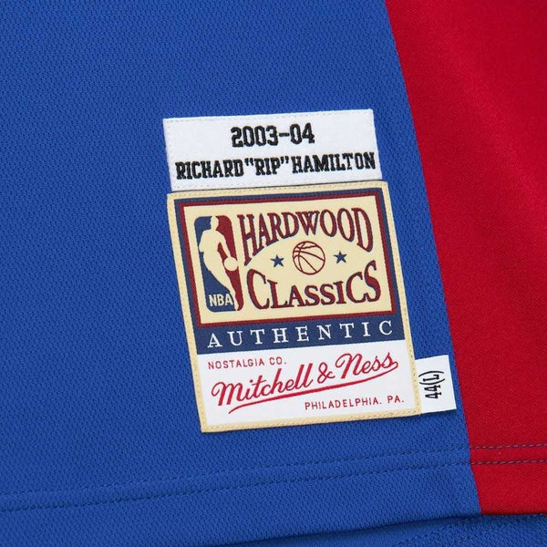 MENS MITCHELL & NESS DARK FINALS JERSEY PISTONS 2003 RICHARD HAMILTON