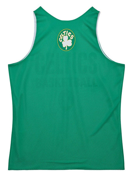 MENS MITCHELL & NESS REVERSIBLE MESH PRACTICE TANK VINTAGE LOGO CELTICS