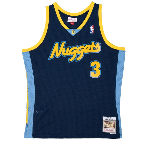 MENS MITCHELL & NESS NBA ALT. JERSEY NUGGETS 2006 ALLEN IVERSON