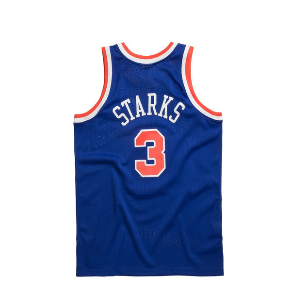 Mens Mitchell & Ness NBA Swingman Road Jersey Knicks 91 John Starks