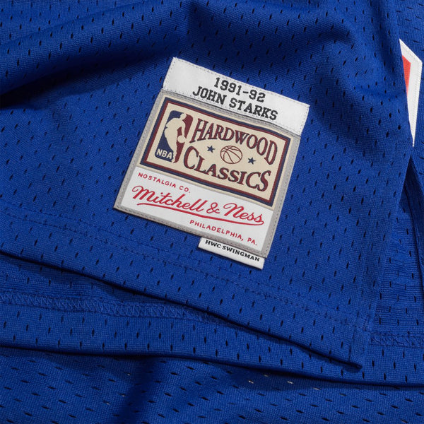 Mens Mitchell & Ness NBA Swingman Road Jersey Knicks 91 John Starks