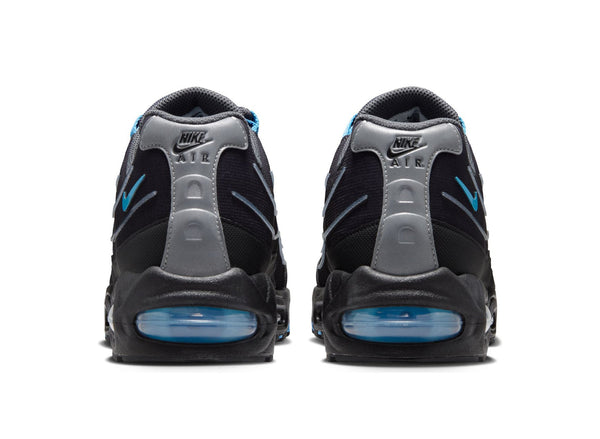 [IH7853-002] MENS NIKE AIR MAX 95 'BIG BUBBLE TECH BLACK UNIVERSITY BLUE'