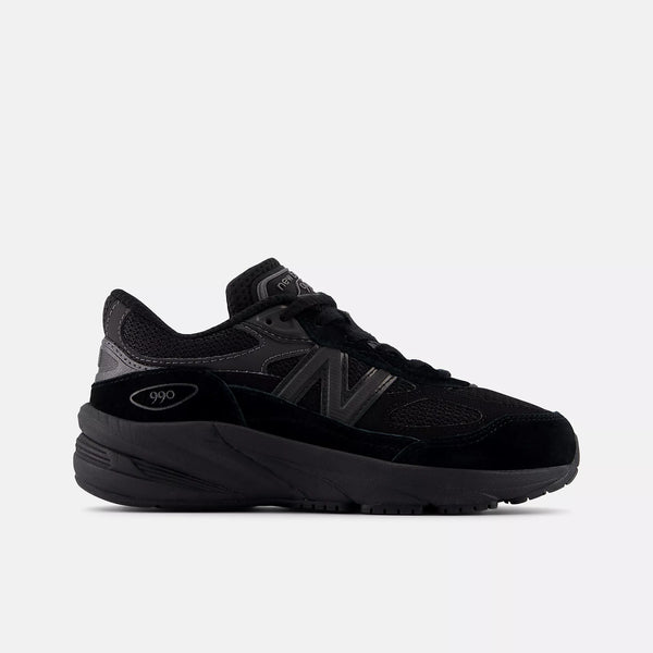 [PC990BB6] PRESCHOOL NEW BALANCE 990 V6 'BLACK METALLIC' (PS)