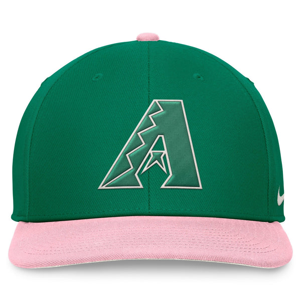[NB09-0CPE-DQS-LU9] MENS NIKE ARIZONA DIAMONDBACKS MALACHITE PRO PERFORMANCE SNAPBACK HAT