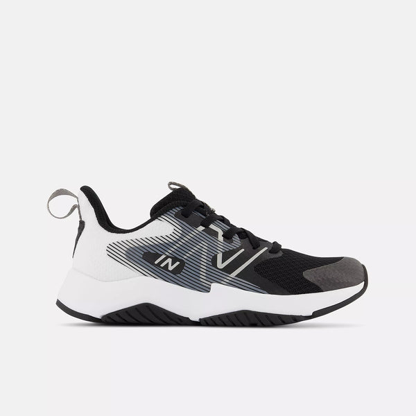 [PKRAVBW2] PRESCHOOL NEW BALANCE RAVE RUN V2 'BLACK WHITE (PS)'