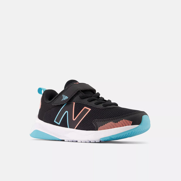 [PT545BG1] PRESCHOOL NEW BALANCE DYNASOFT 545 BUNGEE LACE 'BLACK GRAPEFRUIT'