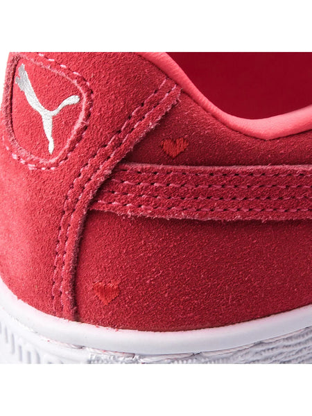 [365135-01] Youth PUMA SUEDE HEART JR 'VALENTINE - PARADISE PINK'