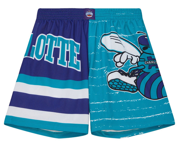 MENS MITCHELL & NESS NBA JUMBOTRON 3.0 SHORTS HORNETS