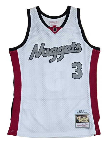MENS MITCHELL & NESS CRACKED CEMENT SWINGMAN JERSEY NUGGETS 2006 ALLEN IVERSON