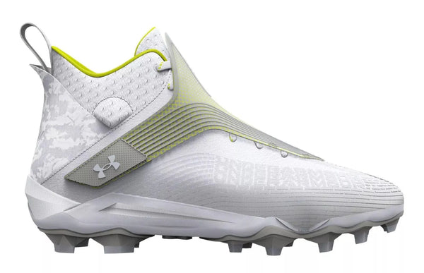 [3025085-101] MENS UNDER ARMOUR UA HIGHLIGHT HAMMER MC 'WHITE METALLIC SILVER'