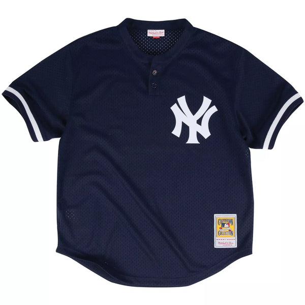 Mens Mitchell & Ness MLB AUTHENTIC BP JERSEY - PULLOVER YANKEES 1995 MARIANO RIVERA