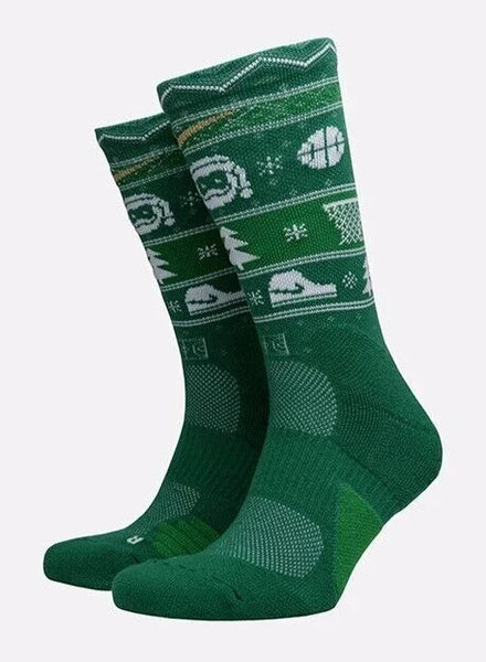 [SX7866-312] MENS NIKE ELITE CHRISTMAS CREW SOCKS