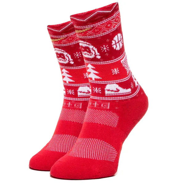 [SX7866-687] MENS NIKE ELITE CHRISTMAS CREW SOCKS GYM