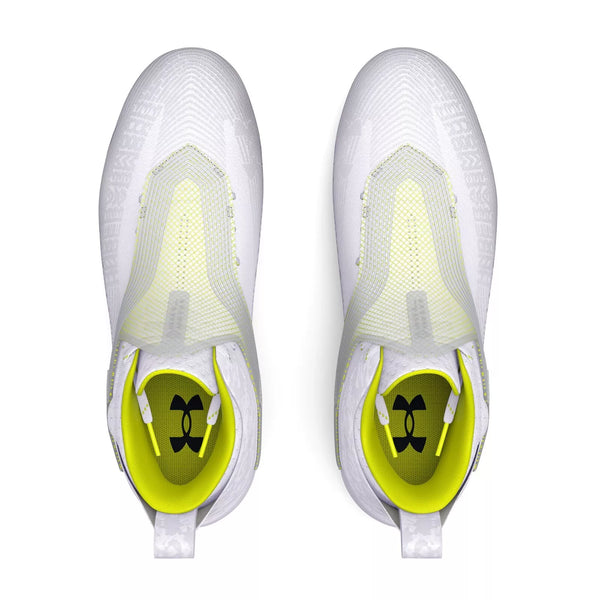 [3025085-101] MENS UNDER ARMOUR UA HIGHLIGHT HAMMER MC 'WHITE METALLIC SILVER'