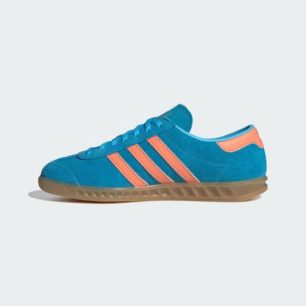 [JS0682] WOMENS ADIDAS HAMBURG 'SKY RUSH SEMI CORAL GOLD METALLIC (WOMEN'S)'