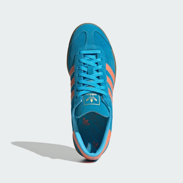 [JS0682] WOMENS ADIDAS HAMBURG 'SKY RUSH SEMI CORAL GOLD METALLIC (WOMEN'S)'