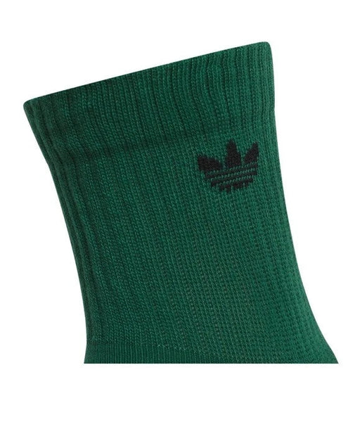 [IU9032C] UNISEX ADIDAS ORIGINALS TREFOIL SOCKS 3 PAIR HIGH QUARTER BRIGHT
