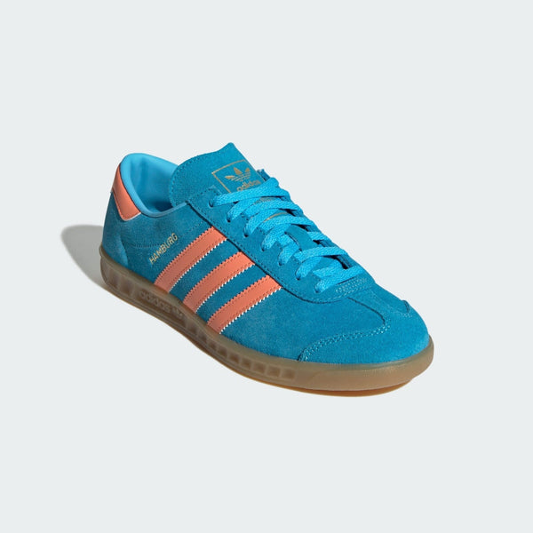 [JS0682] WOMENS ADIDAS HAMBURG 'SKY RUSH SEMI CORAL GOLD METALLIC (WOMEN'S)'