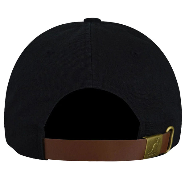[K5165HT-BK001] UNISEX KANGOL WASHED BASEBALL CAP