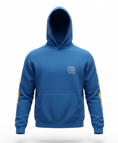 [EE0000563] MENS ERIC EMANUEL EE HOODIE LIGHTNING BOLT